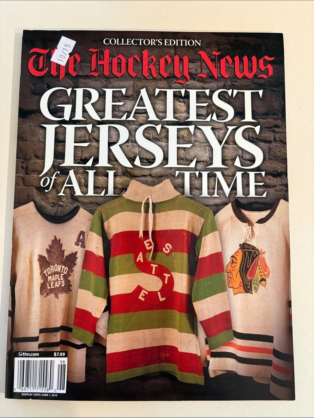The Hockey News Collector's Edition Greatest Jerseys of All Time- 2009